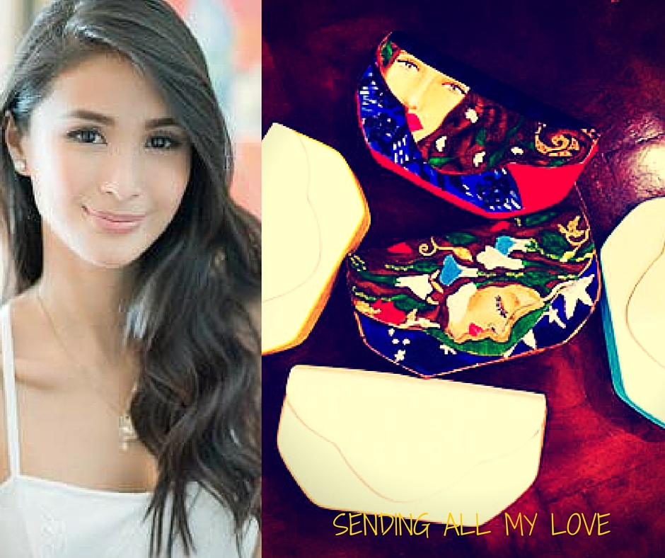 Heart Evangelista paints her LV bag with Filipino culture-inspired art