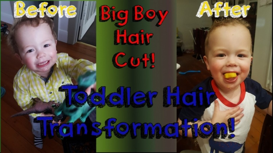 Toddler Haircut Transformation