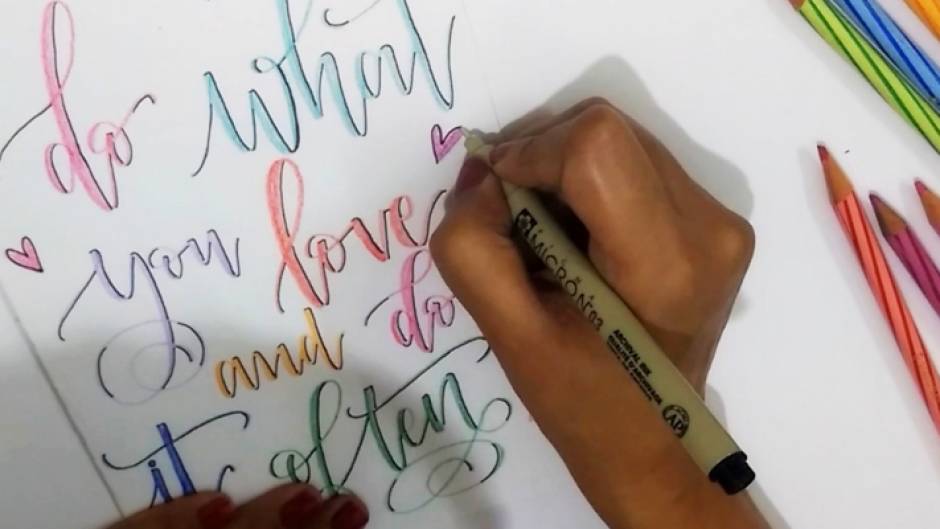 how-to-do-modern-calligraphy-using-colored-pencil