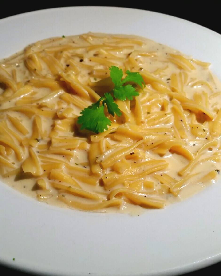 Alfredo pasta by me ) Blogstock