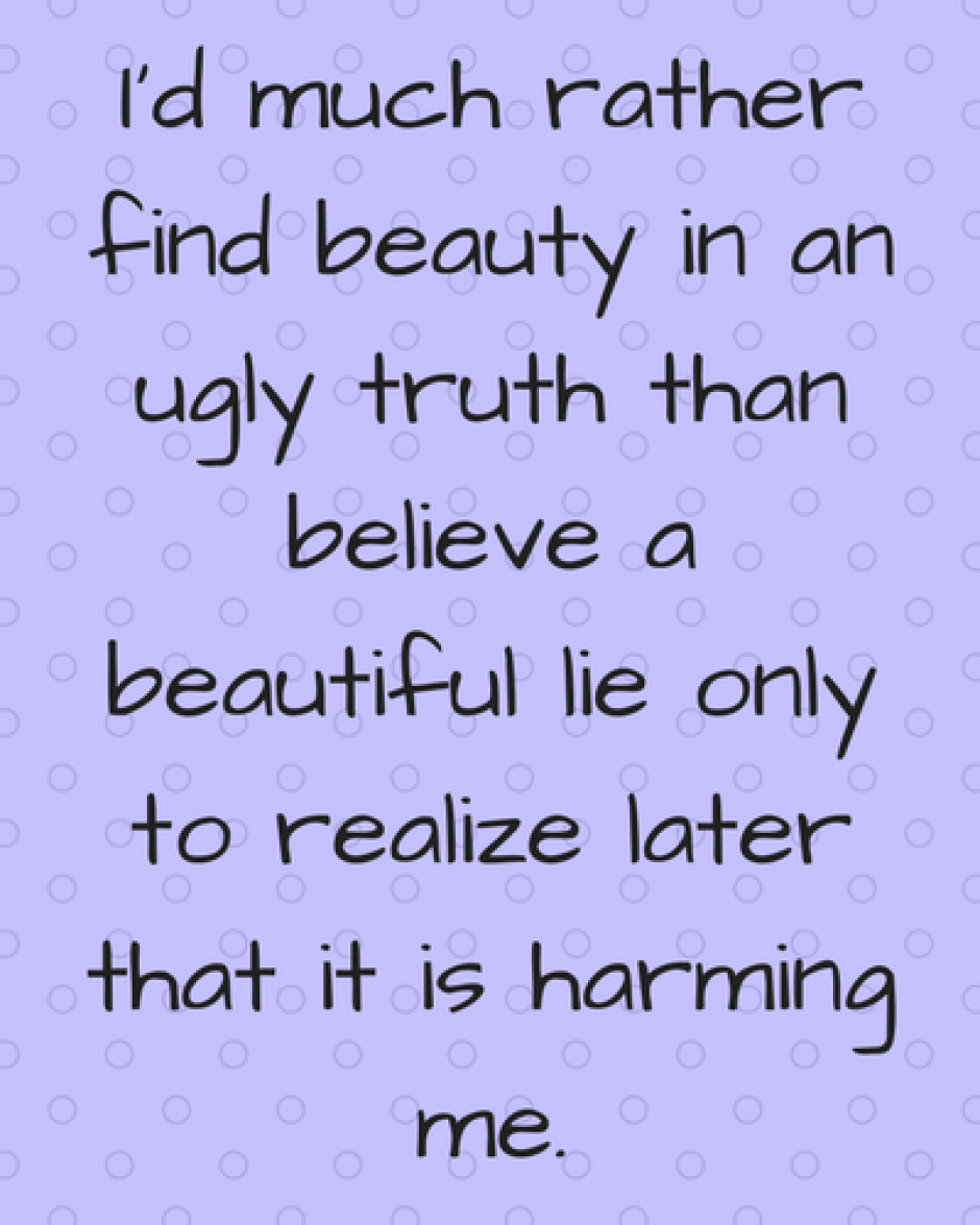 ugly truth about beauty