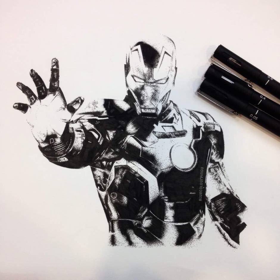 Iron Man Robert Downey Jr  Colored Pencil Drawing  drawholic  YouTube