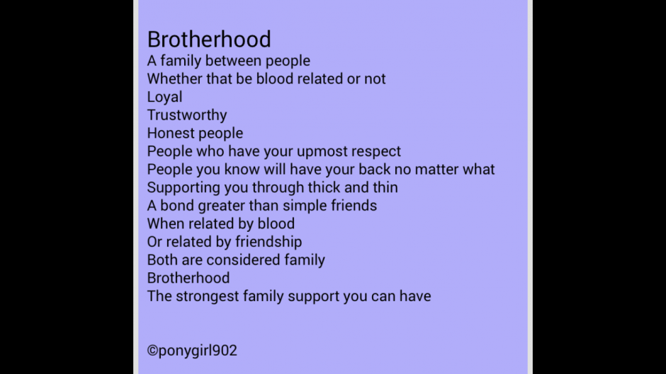 brotherhood