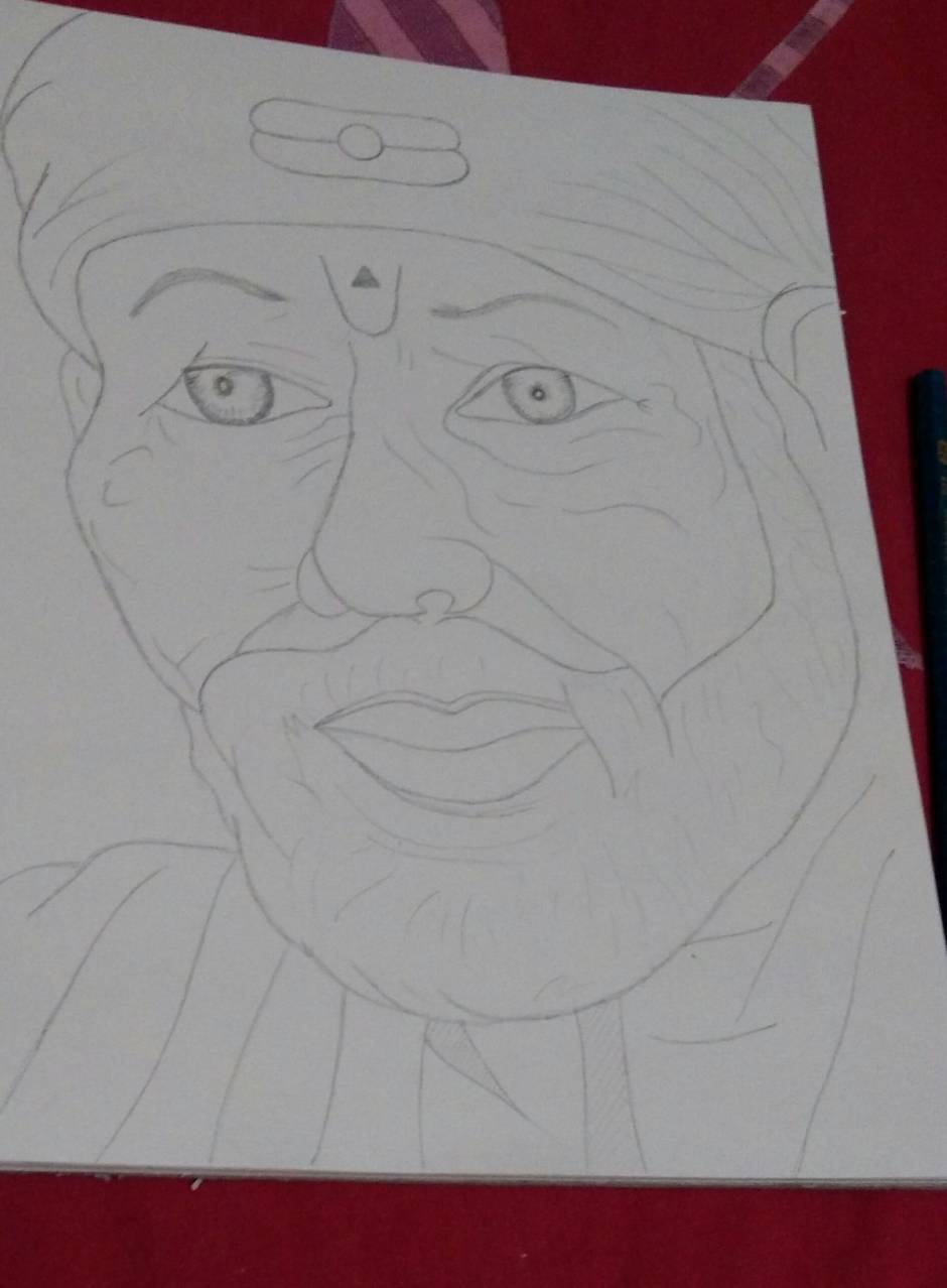Pencil sketch Series- Shirdi Sai Baba... - Priya's Artelogue | Facebook