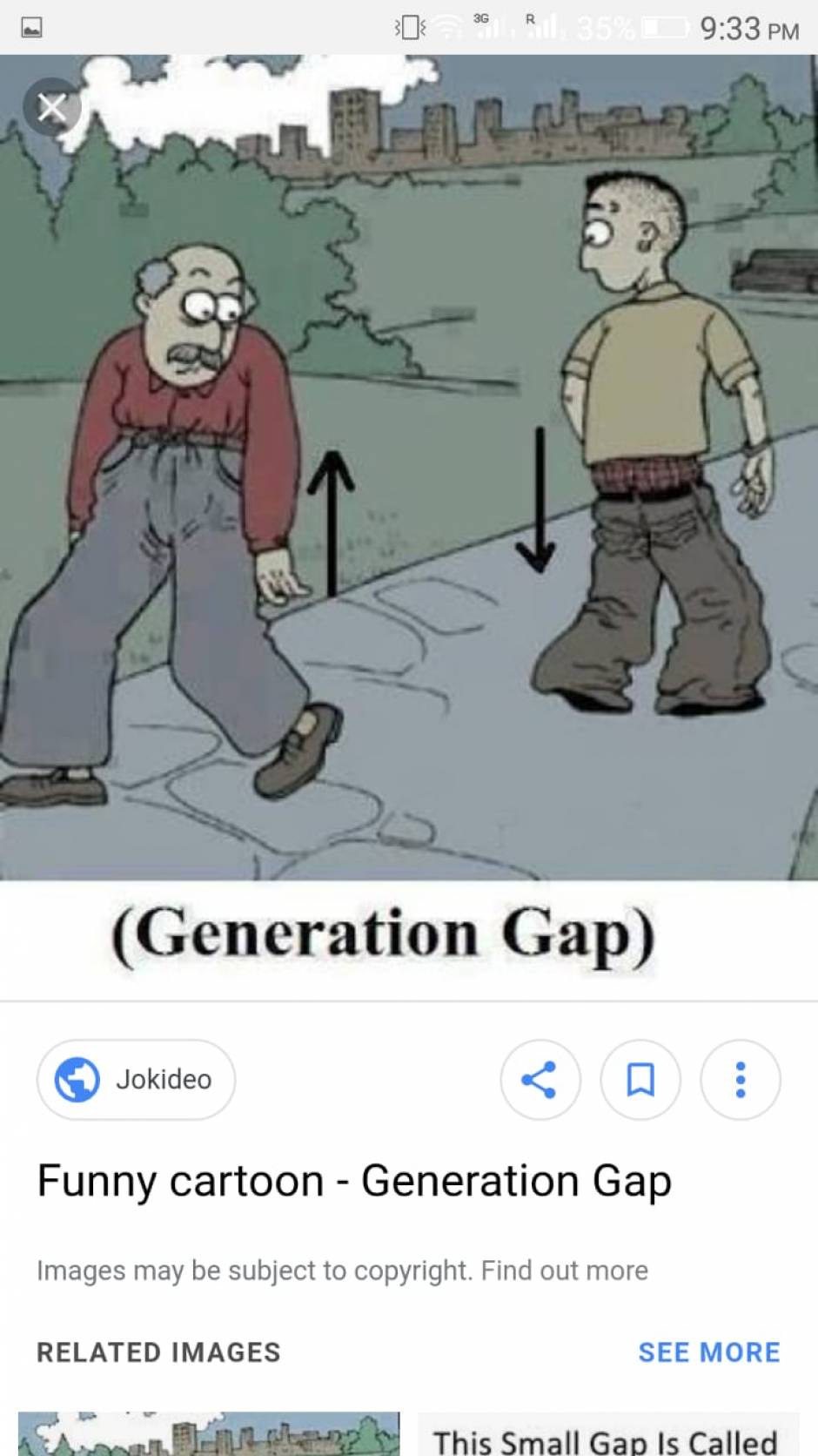 The generation gap