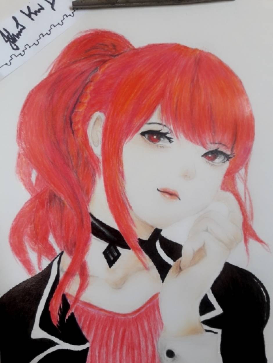 Pink anime