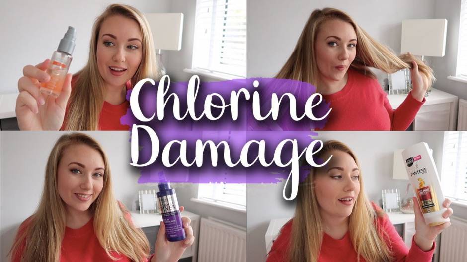 HOW TO FIX CHLORINE DAMAGED HAIR IN A FEW WASHES WHAT TO USE FOR