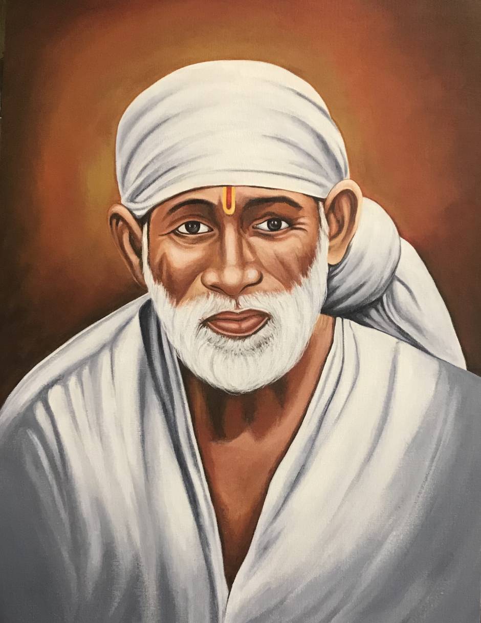 Sai Baba charan sparsh