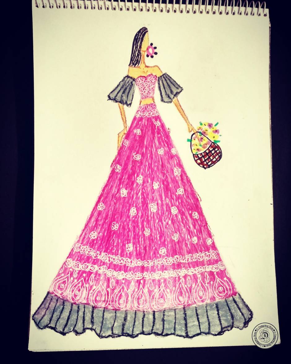 ethnic wear illustration