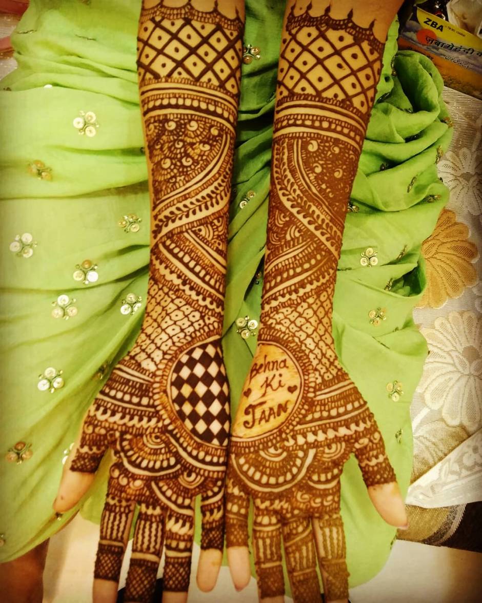 Simple & Easy Mehendi Designs for Bride's Sister | Latest mehndi designs,  Mehndi designs, Mehendi designs