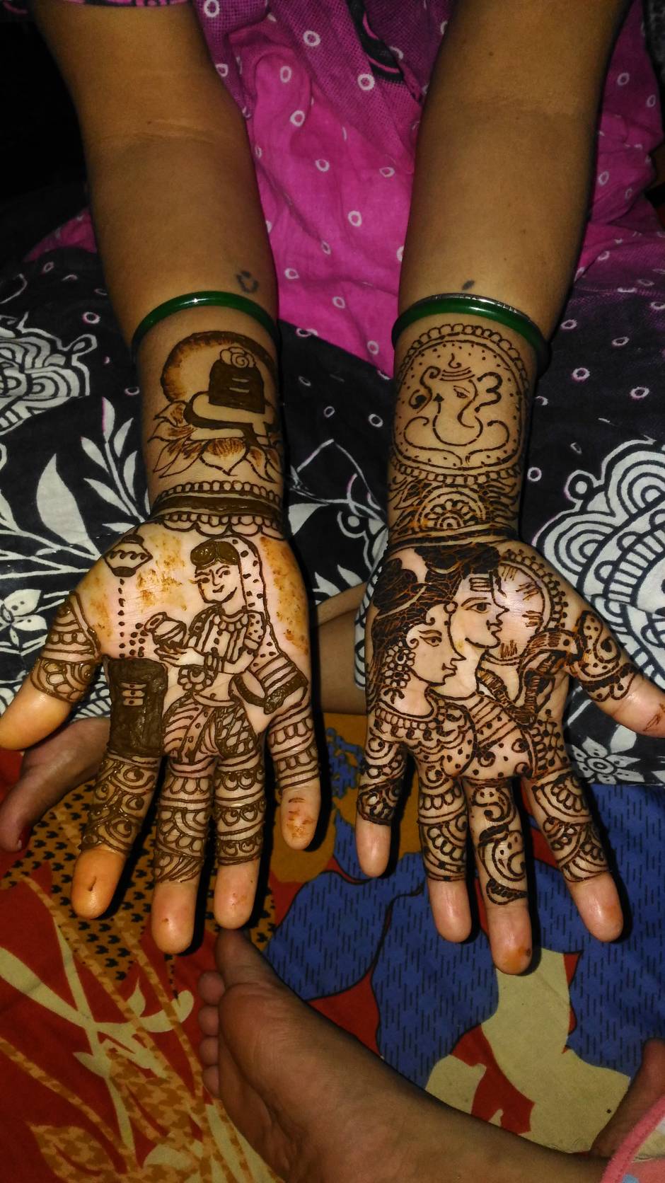 50+ Trending Bangle Mehndi Design Ideas For Hands - ShaadiWish