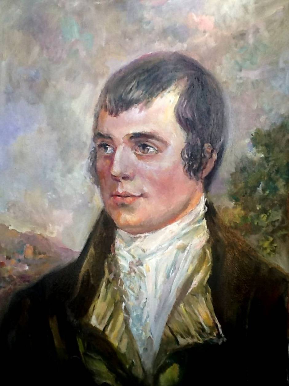 Free Copy Portrait Of Robert Burns WIP