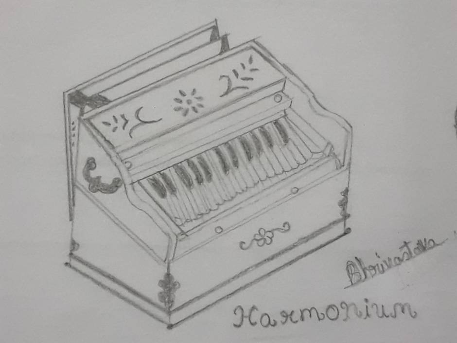 Harmonium Sketch