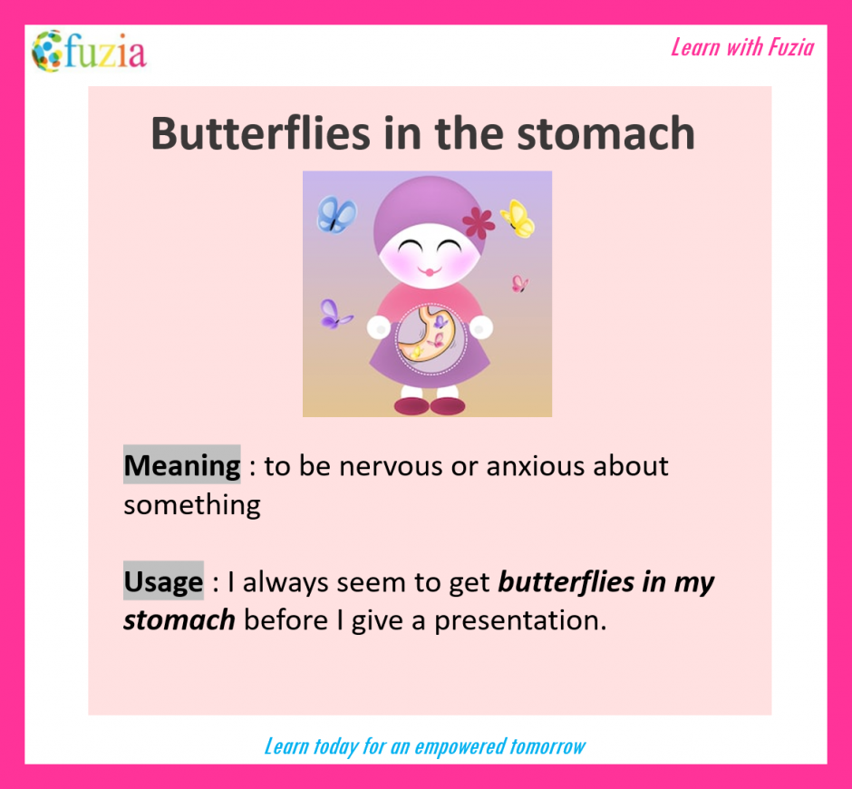 Butterflies in the Stomach Fuzia