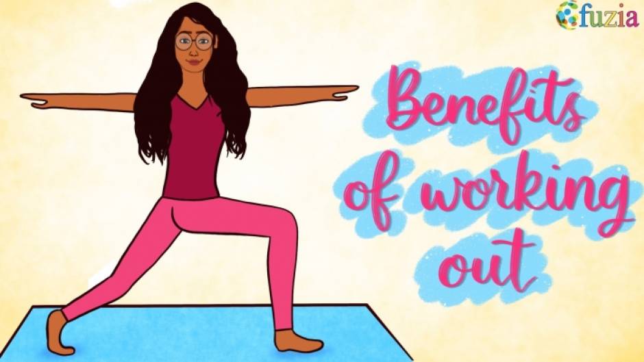 Working out can help you in many ways