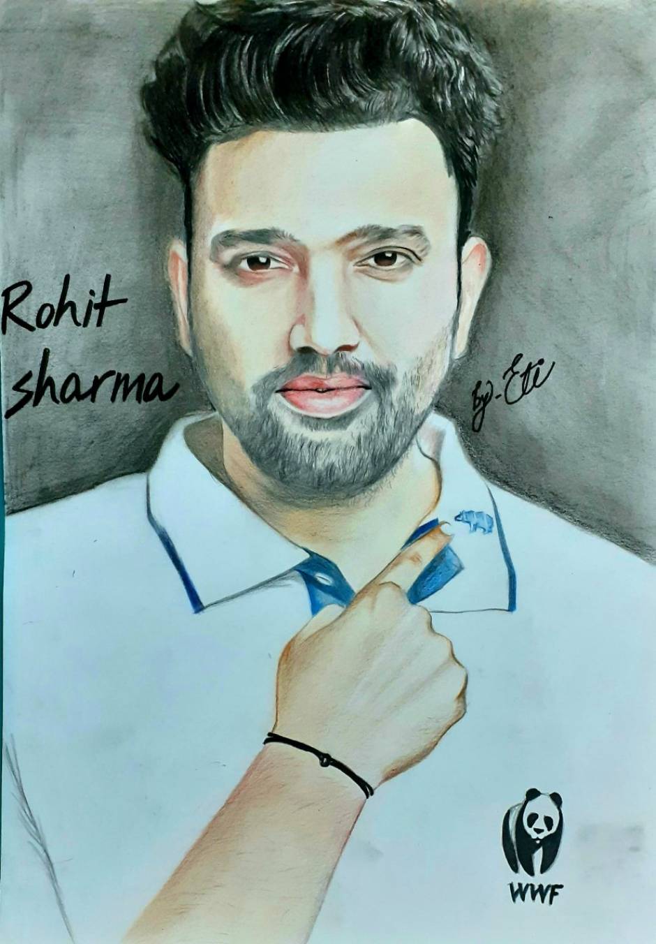 Rohit Sharma portrait