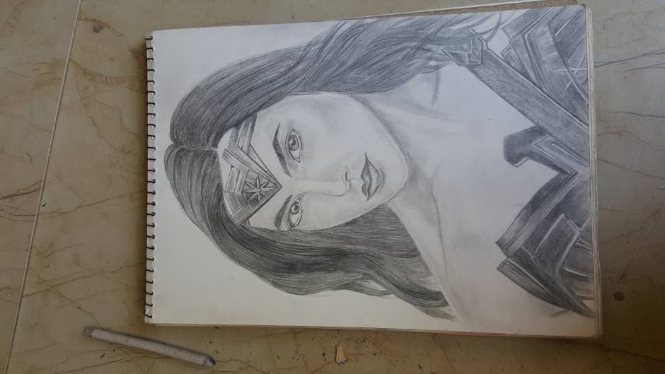 Wonder Woman drawing   rWonderWoman