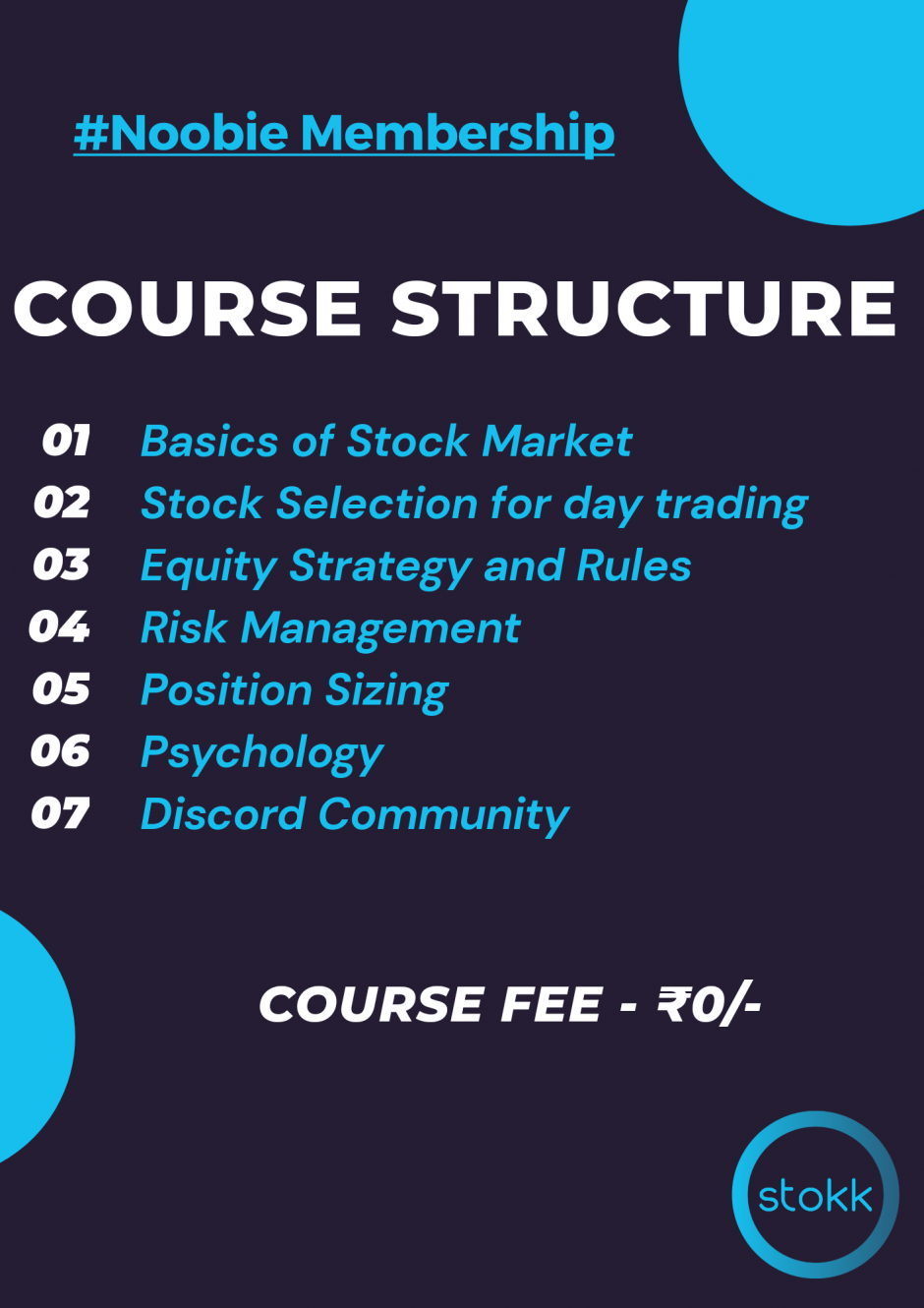 Free Stock Market Training