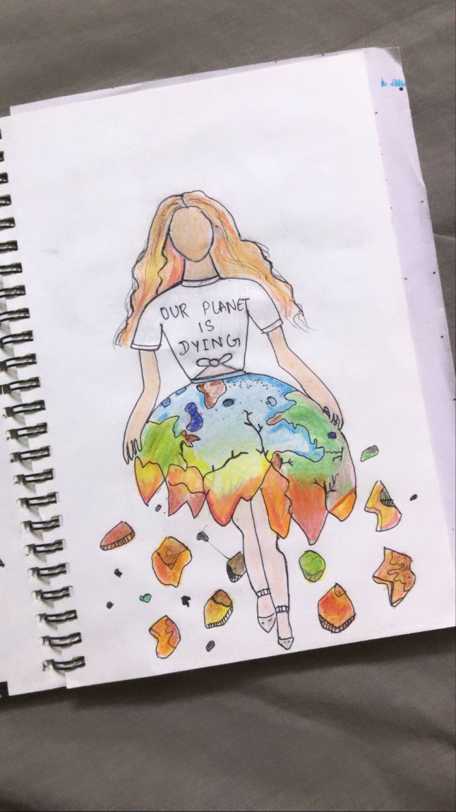 Save Earth Save Life colour Poster Drawing 🌎|| #saveearth #poster #project  #easydrawing - YouTube