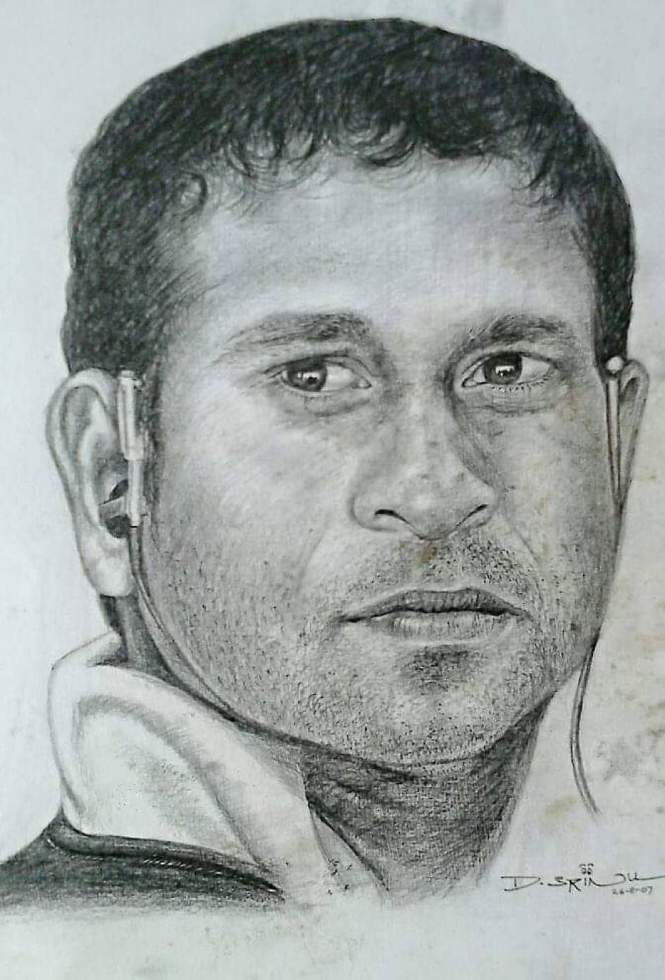 Řoshan Ârt - Sachin Tendulkar Pencil Work By Roshan Mundale A4 Size paper  Price - **** | Facebook