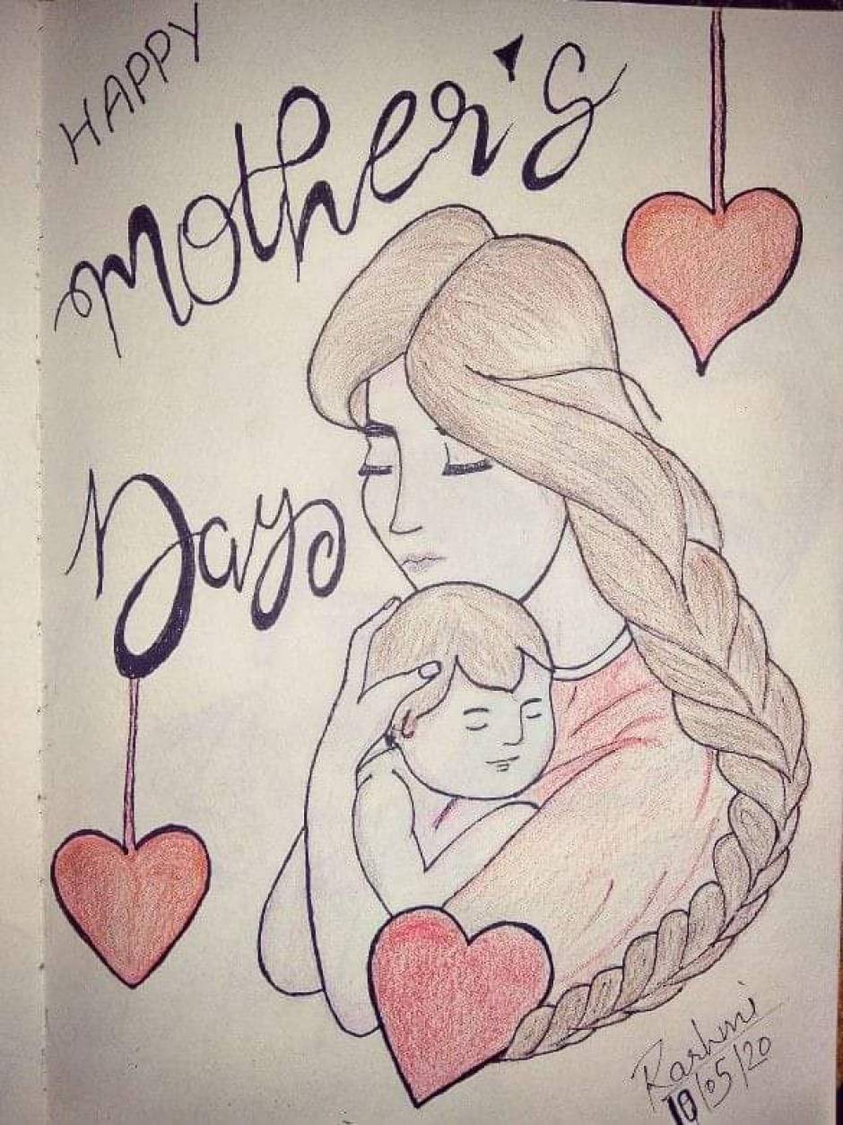 A Beautiful Woman – Happy Mother's Day | Mothers day drawings, Beauty art  drawings, Pencil drawing images