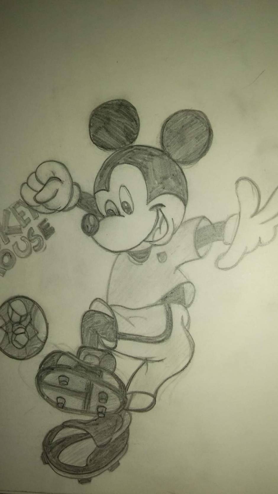 Cartoon sketch