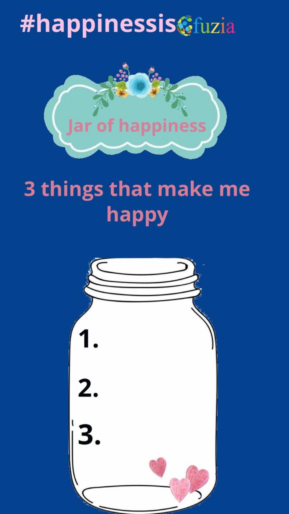 Happiness jar of The Jar