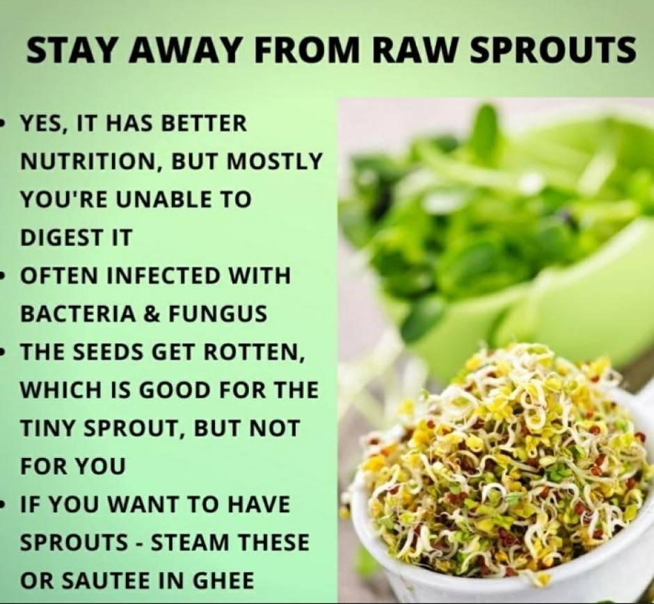 Why You Need To Avoid Raw Sprouts