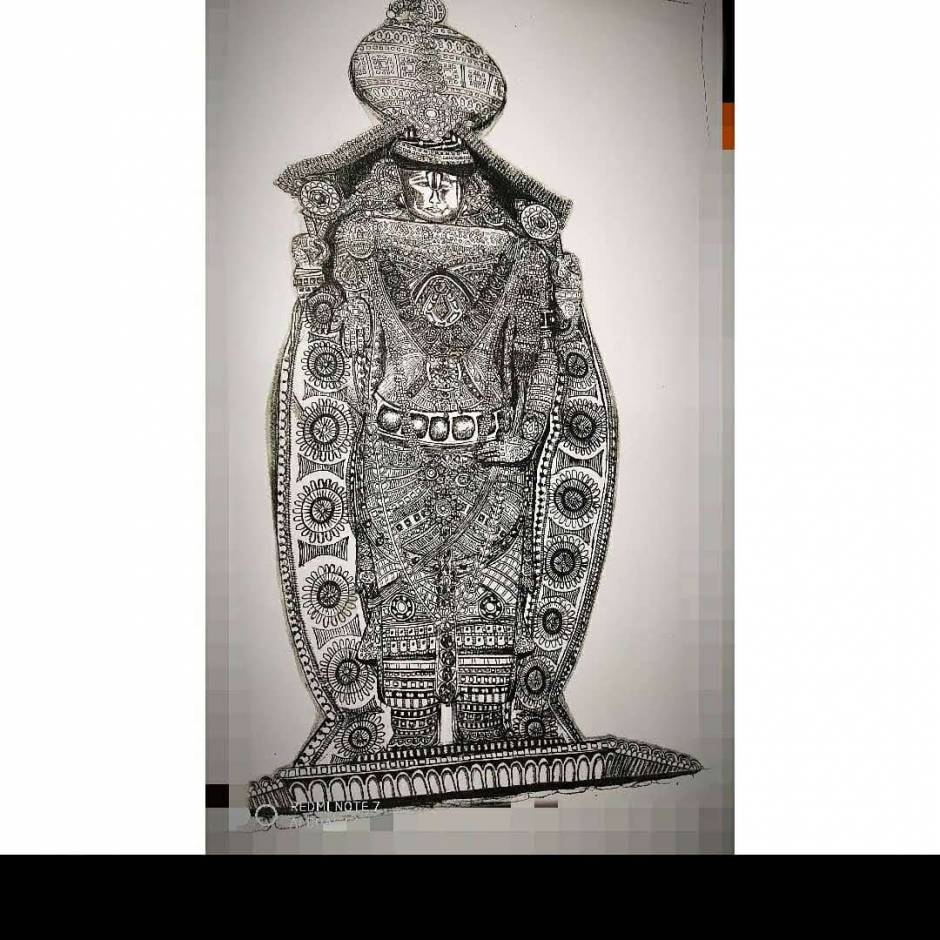 6 Tirupati Balaji Venkateshvara  Exotic India Art