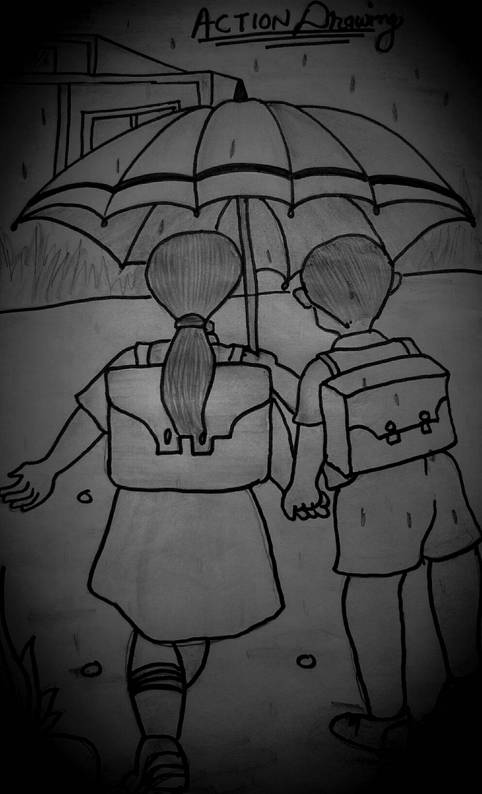 PokeGirls in the Rainfall~Hand Drawing-15 by TheKalosQueenSerena on  DeviantArt