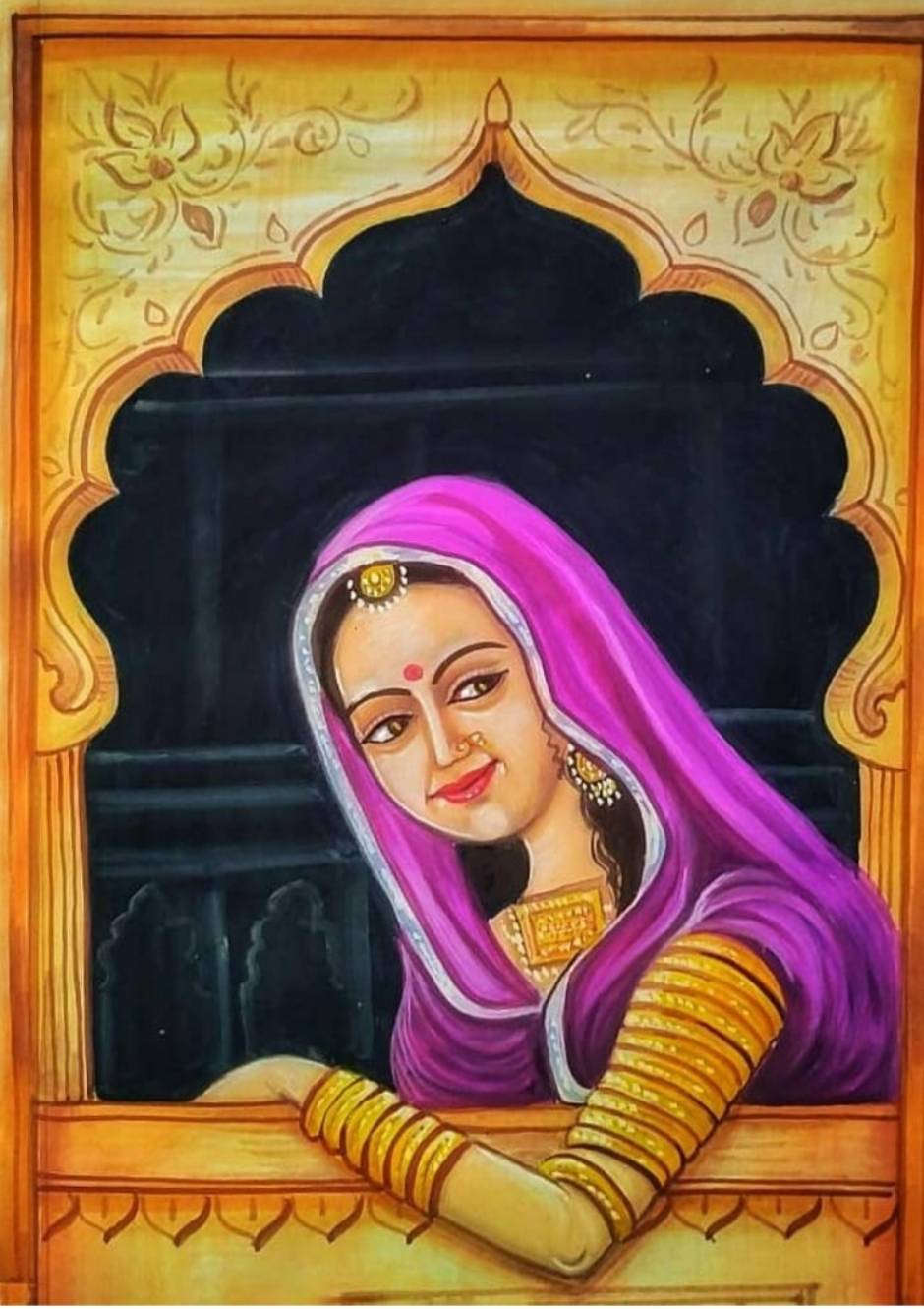 Jharoka painting