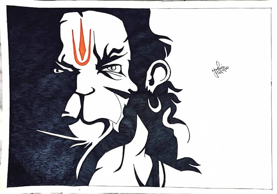560+ Drawing Of The Hanuman Stock Photos, Pictures & Royalty-Free Images -  iStock