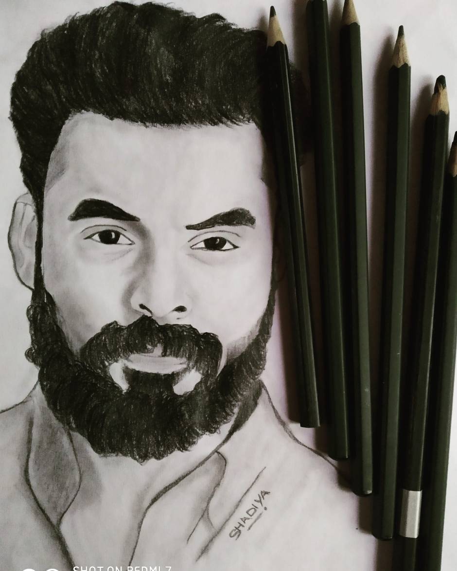 South Indian Actor Drawing by Mohammed Reeyaz  Pixels