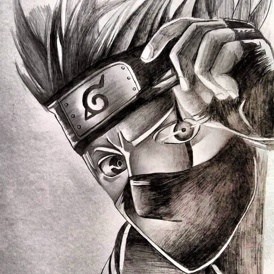 Draw Anime Boy With Mask  Realistic Anime Drawing  Flickr