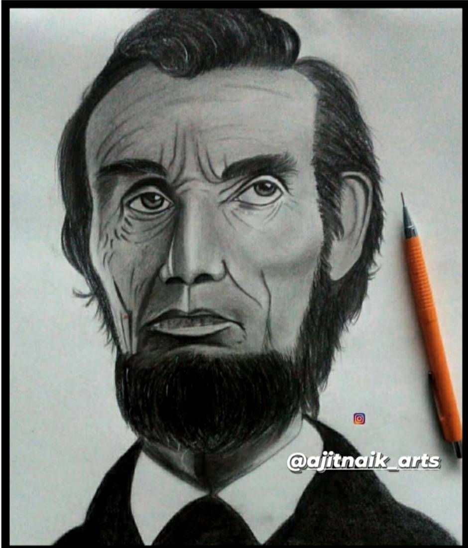 Drawing Abraham Lincoln - YouTube
