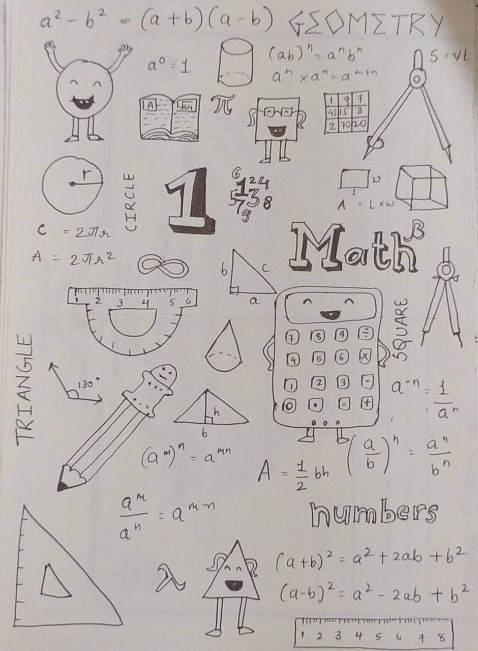 math doodle art