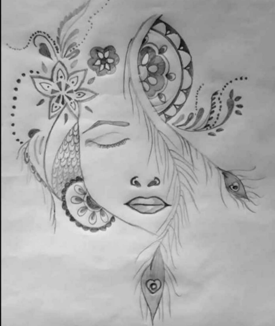 Pencil Drawing Art Ideas by Vineeta Yadav