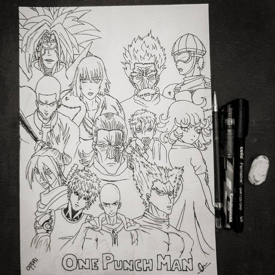 One Punch Man - Drawing Skill