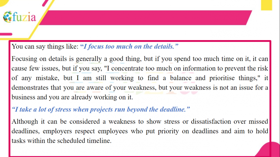 How To Answer What Is Your Greatest Weakness Fuzia How To Answer What Is Your Greatest Weakness Fuzia