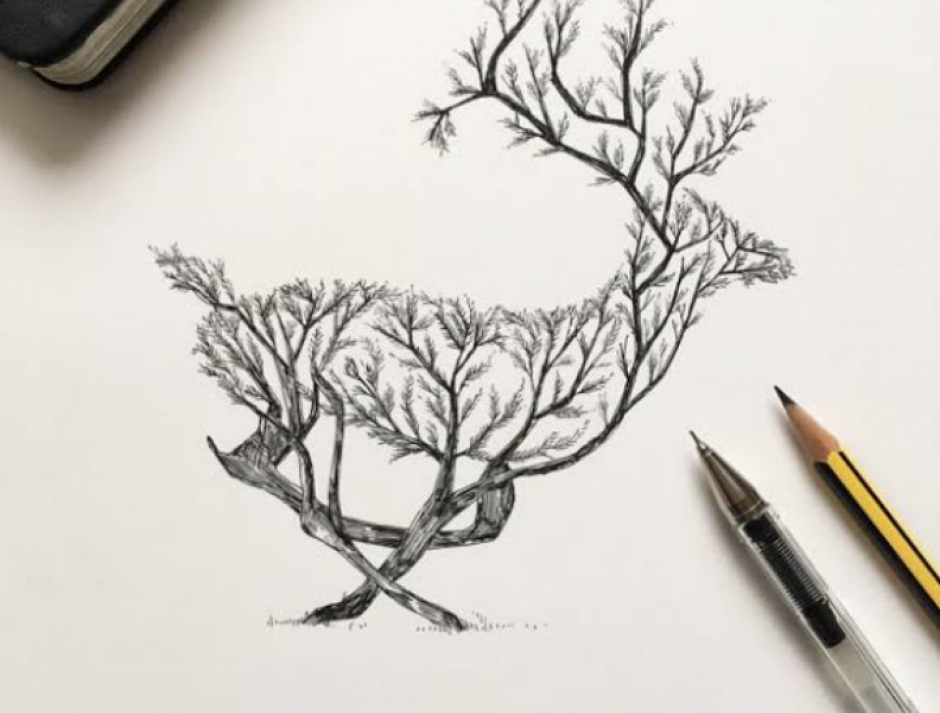 Awesome sketch pen drawing