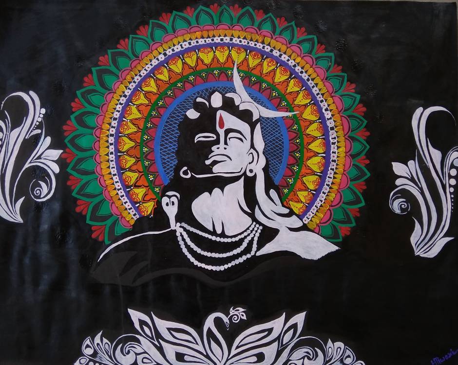 Shiv Mandala Art