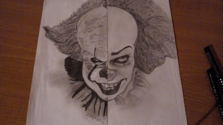 How To Draw Pennywise by Sylvia Rose