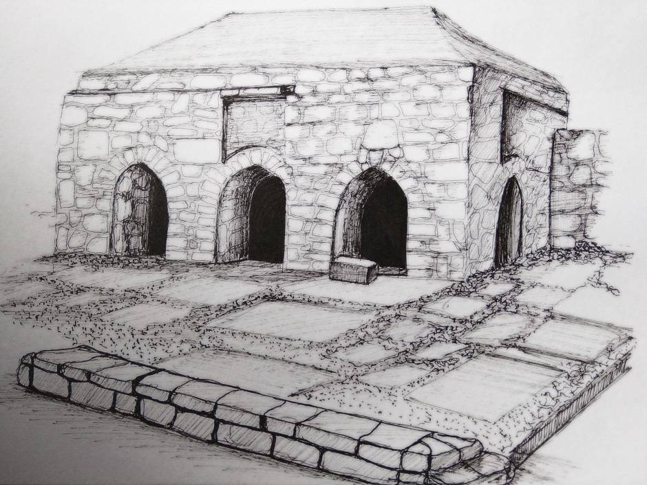 Architecture Sketch  Fort in Diu India  The Thinking Insomniac