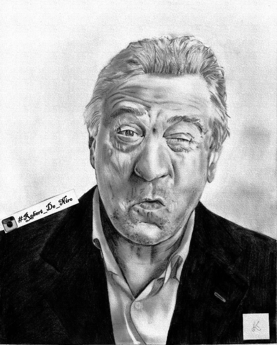 Actor Robert De Niro portrait