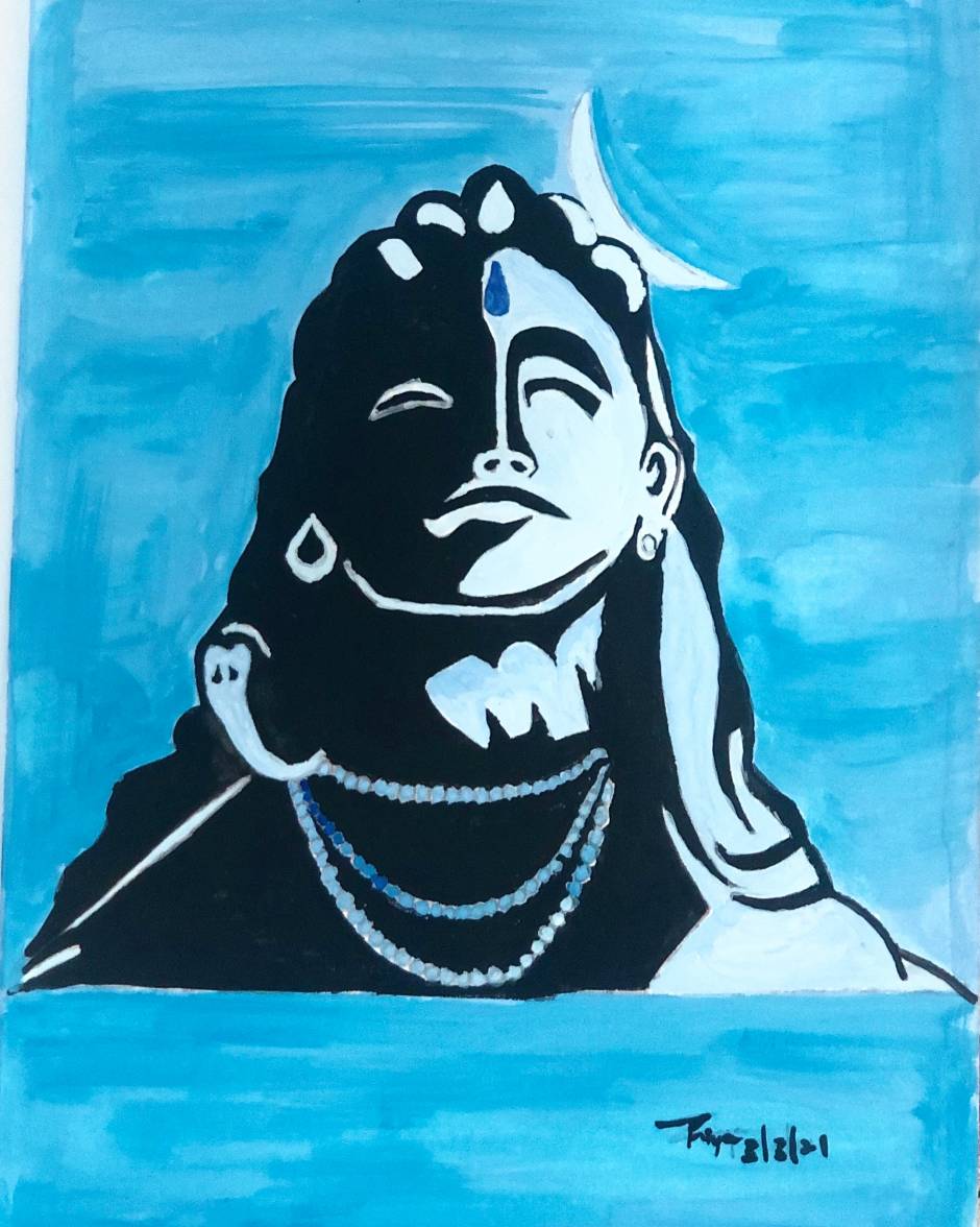 Har Har Mahadev 🥰🙏🏻 Parvati with Shiv Ji 🙏🏻 Shivratri Drawing 🥰 Lord  Shiva Bholenath #Shorts #viral #instgram #reels Please support me on… |  Instagram