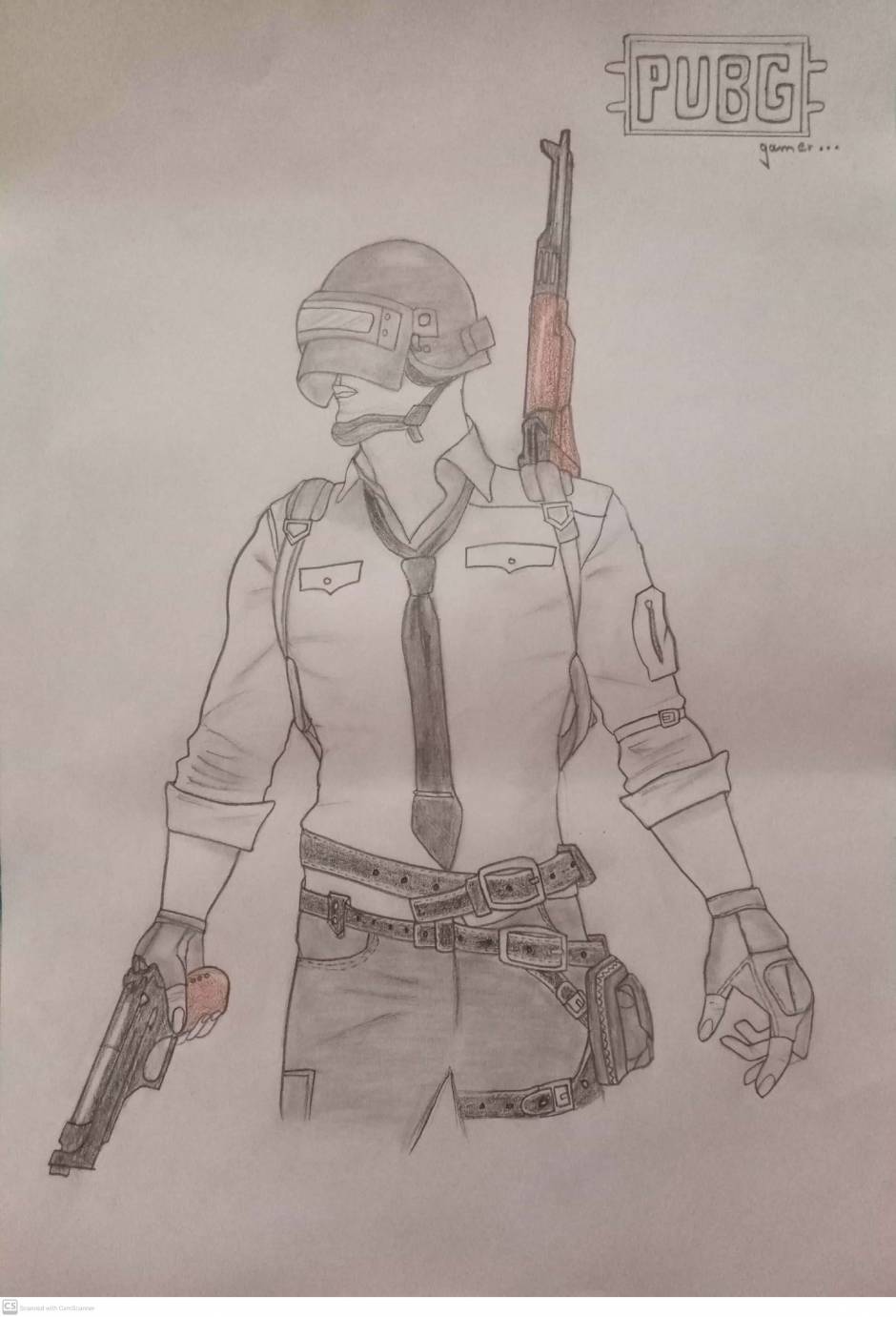 Replying to @user5479469701322 For sale PUBG character sketch ✍️#pubg ... |  TikTok