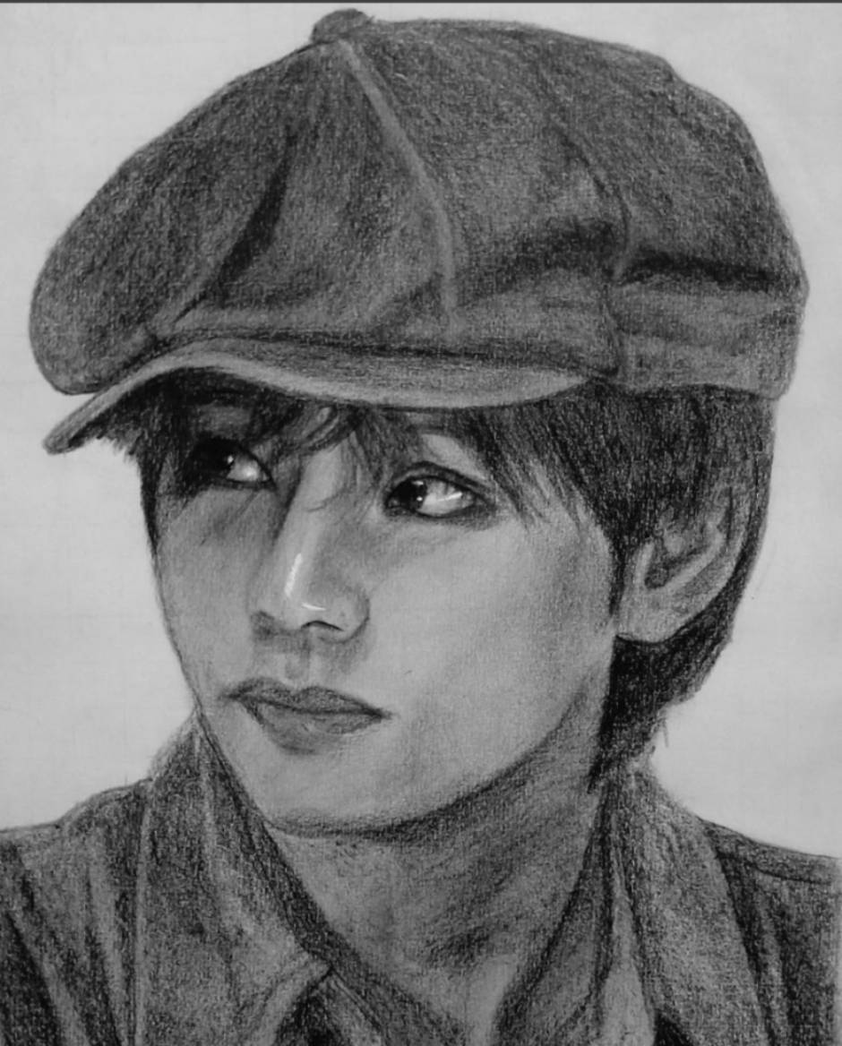 Kim Taehyung made by me ....​ - Brainly.in