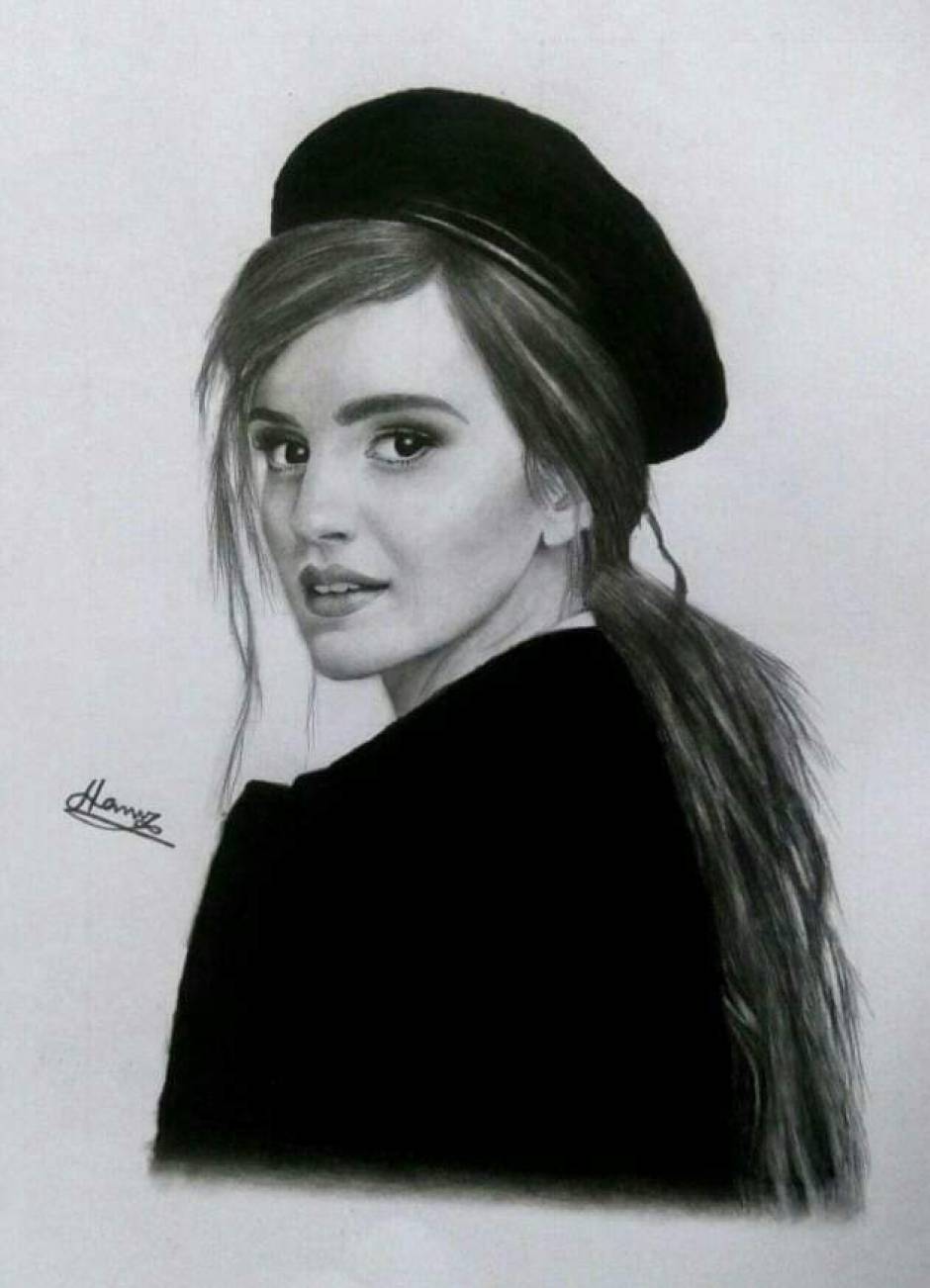 Emma Watson, Drawing by Chrispastel | Artmajeur