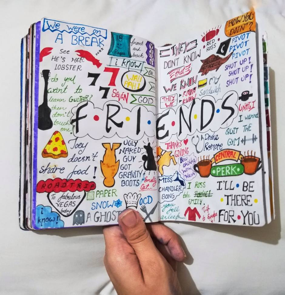 F.R.I.E.N.D.S Doodle art