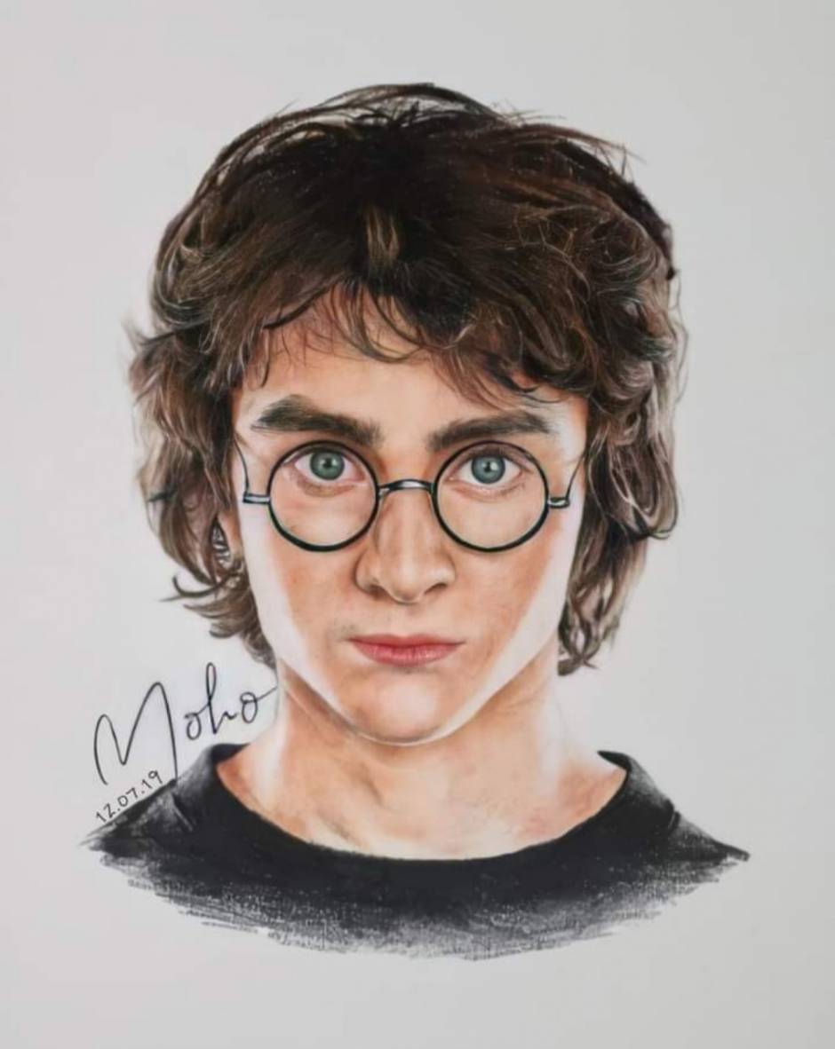 Daniel Radcliffe - Harry Potter Drawing by Pat Moore - Pixels